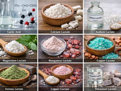 Collage Lactic Acid & salts